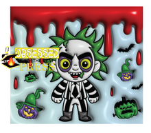 Load image into Gallery viewer, Beetlejuice | 3d | Halloween | Ready to Press Sublimation Design | Sublimation Transfer | Obsessed With The Heat Press ™