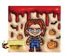 Load image into Gallery viewer, Chucky | 3d | Halloween | Ready to Press Sublimation Design | Sublimation Transfer | Obsessed With The Heat Press ™
