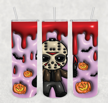 Load image into Gallery viewer, Jason | 3d | Halloween | Ready to Press Sublimation Design | Sublimation Transfer | Obsessed With The Heat Press ™