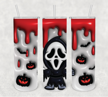 Load image into Gallery viewer, Scream | 3d | Halloween | Ready to Press Sublimation Design | Sublimation Transfer | Obsessed With The Heat Press ™