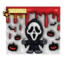 Load image into Gallery viewer, Scream | 3d | Halloween | Ready to Press Sublimation Design | Sublimation Transfer | Obsessed With The Heat Press ™