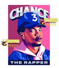 Load image into Gallery viewer, Chance The Rapper | Hip Hop | Ready to Press Sublimation Design | Sublimation Transfer | Obsessed With The Heat Press ™
