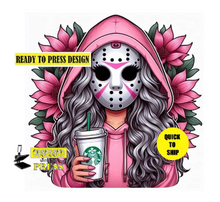 Load image into Gallery viewer, Halloween | Coffee | Ready to Press Sublimation Design | Sublimation Transfer | Obsessed With The Heat Press ™
