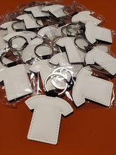 Load image into Gallery viewer, Shirt Shaped Sublimation Keychain | Obsessed With The Heat Press ⢠| Rated 4.9/5.0 Stars