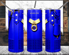 Load image into Gallery viewer, Luxury Design (Dark Blue) | Ready to Press Sublimation Tumbler Design | Sublimation Transfer | Obsessed With The Heat Press ™