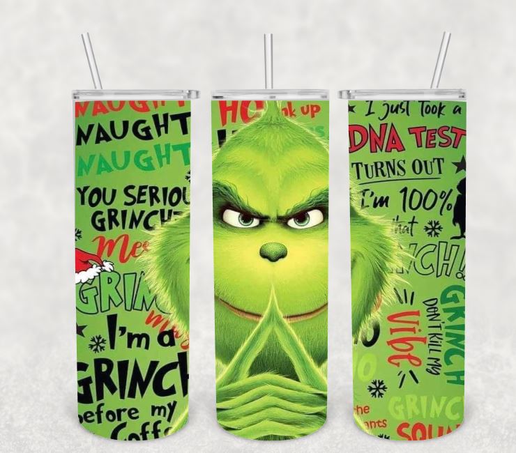 Grinch 2021 Pandemic Sublimation Transfer Ready To Heat Press