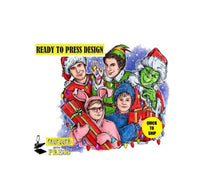 Load image into Gallery viewer, Men Of Christmas | Ready to Press Sublimation Design | Sublimation Transfer | Obsessed With The Heat Press ™