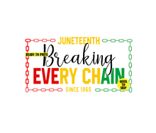 Load image into Gallery viewer, Juneteenth | Ready to Press Sublimation Design | Sublimation Transfer | Obsessed With The Heat Press ™