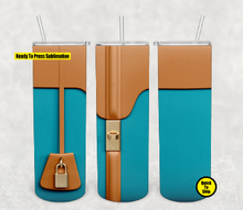 Load image into Gallery viewer, Light Blue Bag | Ready to Press Sublimation Design | Sublimation Transfer | Obsessed With The Heat Press ™