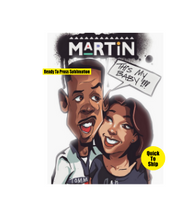 Load image into Gallery viewer, Martin | Black Sitcom | Ready to Press Sublimation Design | Sublimation Transfer | Obsessed With The Heat Press ™