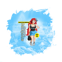 Load image into Gallery viewer, Mermaid | Ready to Press Sublimation Design | Sublimation Transfer | Obsessed With The Heat Press ™