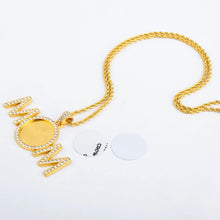 Load image into Gallery viewer, Sublimation MOM Necklace | Obsessed With The Heat Press ™ | Rated 4.9/5.0 Stars