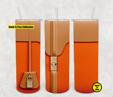 Load image into Gallery viewer, Orange Bag | Ready to Press Sublimation Design | Sublimation Transfer | Obsessed With The Heat Press ™