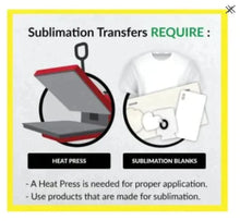 Load image into Gallery viewer, Mystery Box $15.00 | $1.00 Per Print | Ready to Press Sublimation Design | Sublimation Transfer | Obsessed With The Heat Press ™