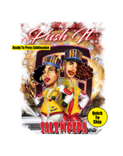Load image into Gallery viewer, Salt and Pepa | Girl Group | Ready to Press Sublimation Design | Sublimation Transfer | Obsessed With The Heat Press ™
