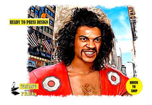 Load image into Gallery viewer, Shonuff | Black Classic Movie | Ready to Press Sublimation Design | Sublimation Transfer | Obsessed With The Heat Press ™