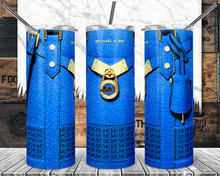 Load image into Gallery viewer, Luxury Design (Light Blue) | Ready to Press Sublimation Tumbler Design | Sublimation Transfer | Obsessed With The Heat Press ™