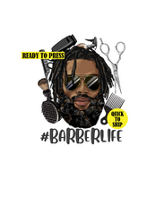 Load image into Gallery viewer, Barber Life | Ready to Press Sublimation Design | Sublimation Transfer | Obsessed With The Heat Press ™