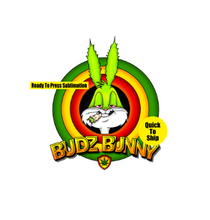 Load image into Gallery viewer, Budz Bunny | Black Sitcom | Ready to Press Sublimation Design | Sublimation Transfer | Obsessed With The Heat Press ™