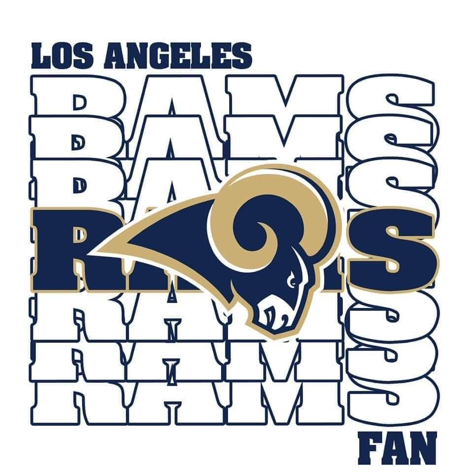 Rams Girl NFL 2, Ready to Press Sublimation Design