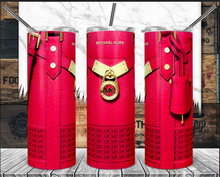 Load image into Gallery viewer, Luxury Design (Dark Pink) | Ready to Press Sublimation Tumbler Design | Sublimation Transfer | Obsessed With The Heat Press ™