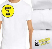 Load image into Gallery viewer, PLUS SIZE Sublimation Shirt | 4X | 5X | Cotton Feel | Sublimation Blank | Hard To Find | Ready 2 Ship | Obsessed With The Heat Press ™