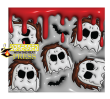 Load image into Gallery viewer, Michael Myers Multi Face | 3d | Halloween | Ready to Press Sublimation Design | Sublimation Transfer | Obsessed With The Heat Press ™
