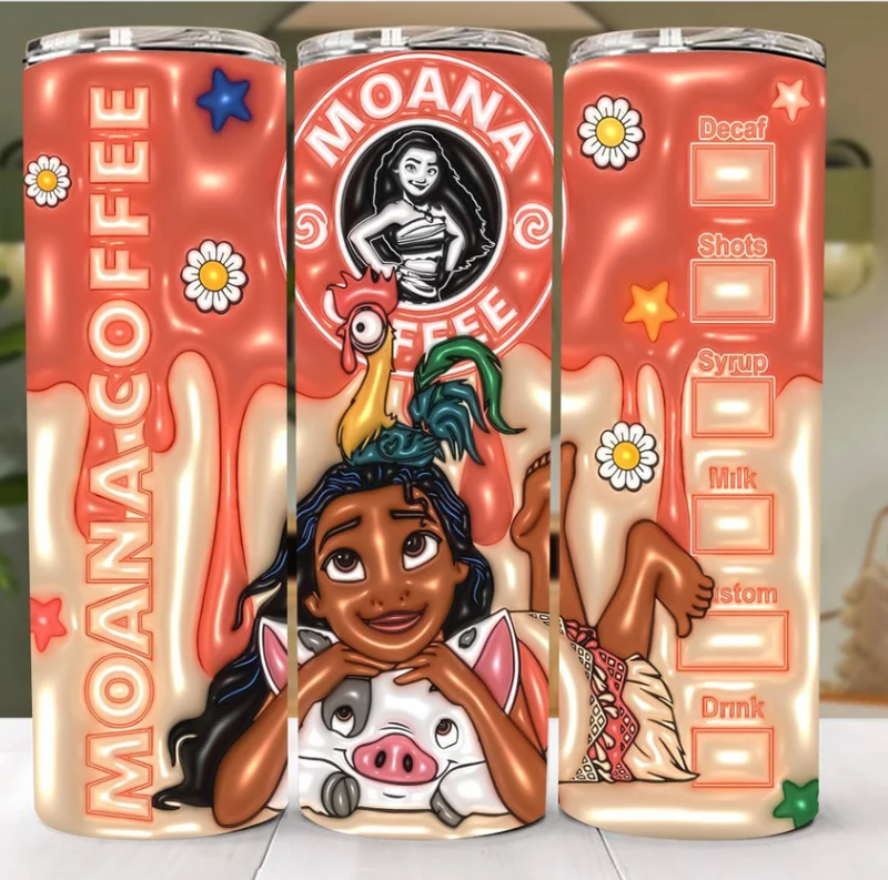 Moana | Ready to Press Sublimation Design | Sublimation Transfer | Obsessed With The Heat Press ™