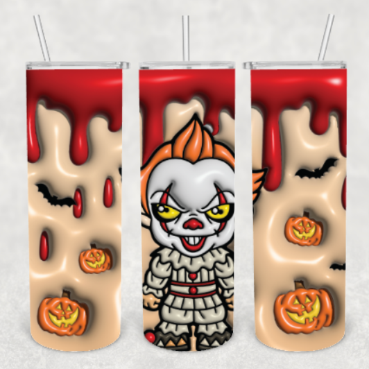 Penny Wise | 3d | Halloween | Ready to Press Sublimation Design | Sublimation Transfer | Obsessed With The Heat Press ™