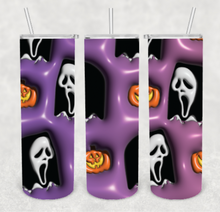 Load image into Gallery viewer, Scream Purple | 3d | Halloween | Ready to Press Sublimation Design | Sublimation Transfer | Obsessed With The Heat Press ™
