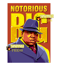Load image into Gallery viewer, Notorious BIG | Biggie | Hip Hop | Ready to Press Sublimation Design | Sublimation Transfer | Obsessed With The Heat Press ™
