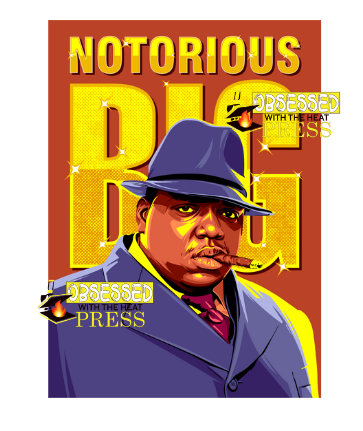 Notorious BIG | Biggie | Hip Hop | Ready to Press Sublimation Design | Sublimation Transfer | Obsessed With The Heat Press ™
