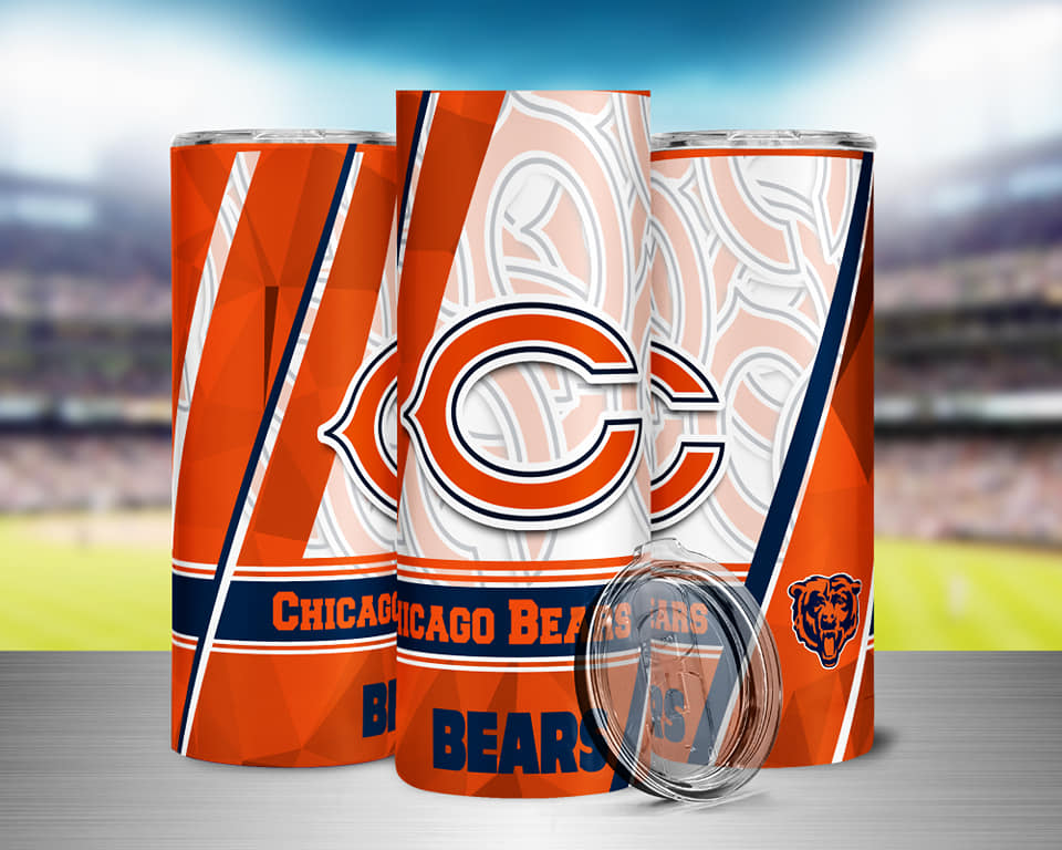 Bears NFL | Ready to Press Sublimation Design | Sublimation Transfer | Obsessed With The Heat Press ™
