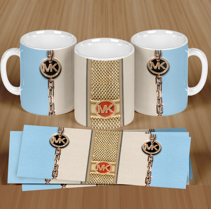 MK Coffee Mug (Sky Blue) | Ready to Press Sublimation Design | Sublimation Transfer | Obsessed With The Heat Press ™