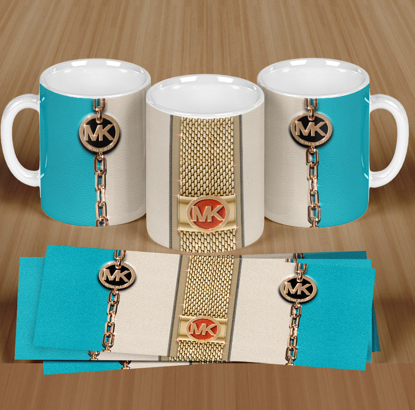 MK Coffee Mug | Ready to Press Sublimation Design | Sublimation Transfer | Obsessed With The Heat Press ™