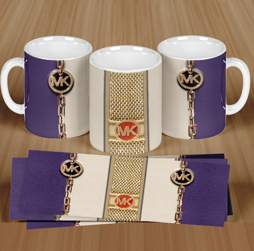 MK Coffee Mug (Purple) | Ready to Press Sublimation Design | Sublimation Transfer | Obsessed With The Heat Press ™