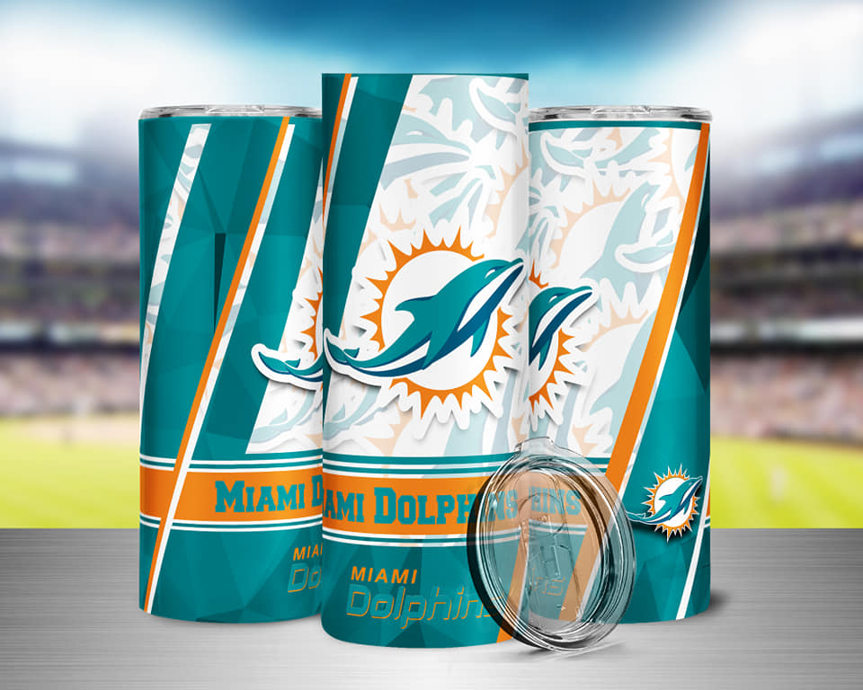 Dolphins NFL | Ready to Press Sublimation Design | Sublimation Transfer | Obsessed With The Heat Press ™