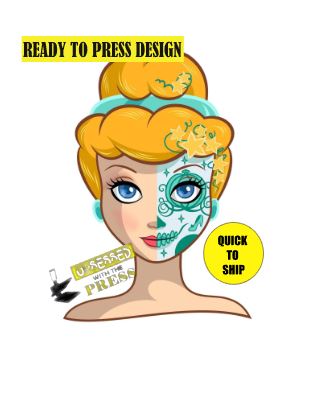 Disney Princess | Ready to Press Sublimation Design | Sublimation Transfer | Obsessed With The Heat Press ™