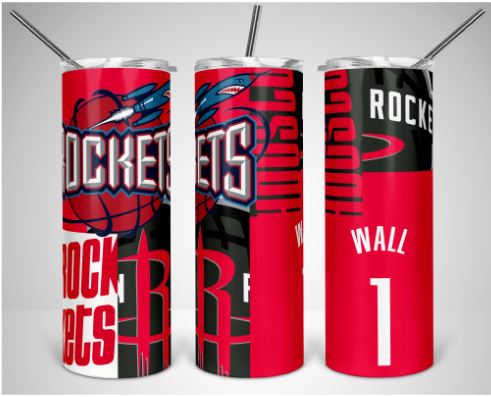 Rockets | Nba | Ready to Press Sublimation Design | Sublimation Transfer | Obsessed With The Heat Press ™