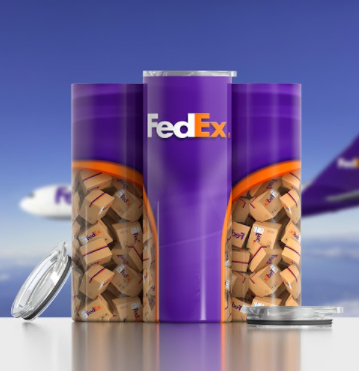 Fed Ex | Ready to Press Sublimation Design | Sublimation Transfer | Obsessed With The Heat Press ™