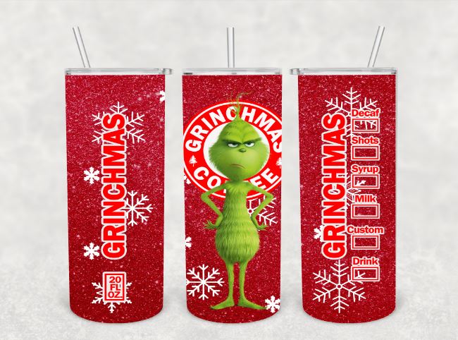 Grinch Christmas | Ready to Press Sublimation Design | Sublimation Transfer | Obsessed With The Heat Press ™