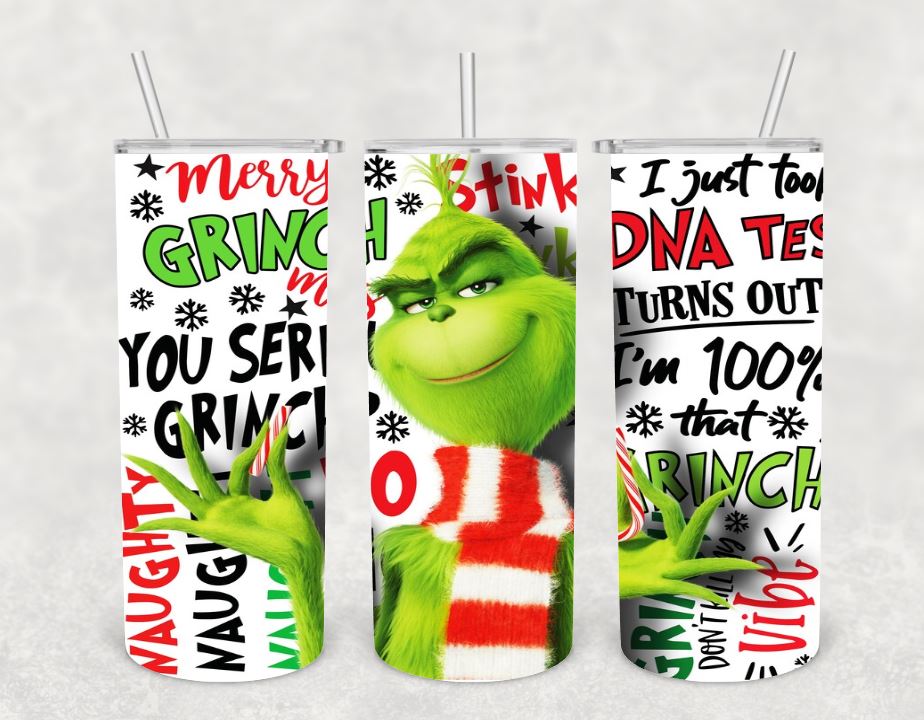 A Grinch Christmas | Ready to Press Sublimation Design | Sublimation Transfer | Obsessed With The Heat Press ™