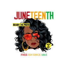 Load image into Gallery viewer, Juneteenth | Ready to Press Sublimation Design | Sublimation Transfer | Obsessed With The Heat Press ™
