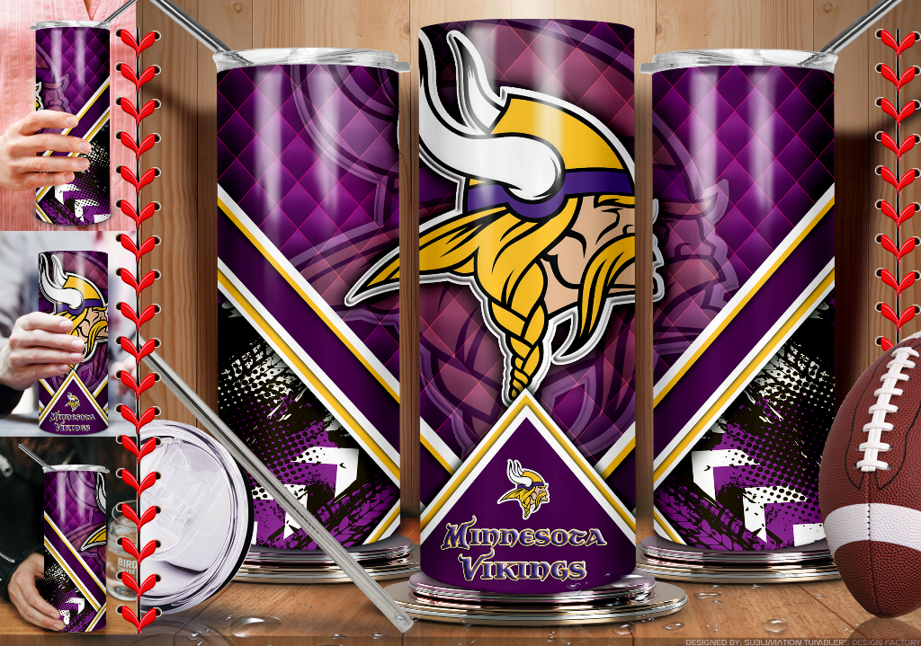 Vikings NFL | Ready to Press Sublimation Design | Sublimation Transfer | Obsessed With The Heat Press ™