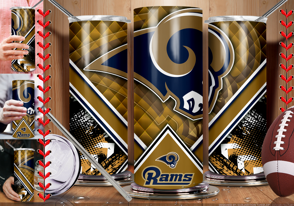 Rams NFL | Ready to Press Sublimation Design | Sublimation Transfer | Obsessed With The Heat Press ™
