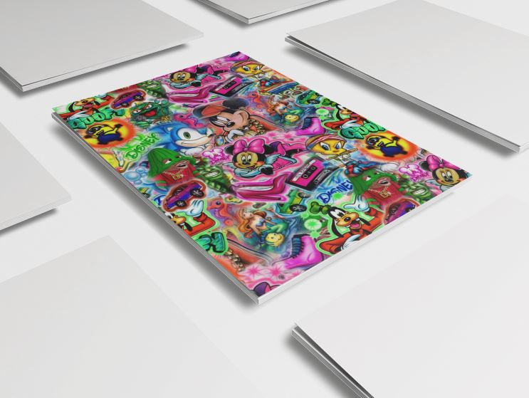 Cartoon Mix | Ready to Press Sublimation Design | Sublimation Transfer | Obsessed With The Heat Press ™