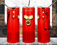 Load image into Gallery viewer, Luxury Design (Red) | Ready to Press Sublimation Tumbler Design | Sublimation Transfer | Obsessed With The Heat Press ™
