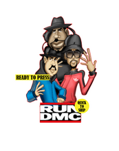 Load image into Gallery viewer, Run DMC | Ready to Press Sublimation Design | Sublimation Transfer | Obsessed With The Heat Press ™
