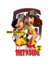 Load image into Gallery viewer, Salt and Pepa | Ready to Press Sublimation Design | Sublimation Transfer | Obsessed With The Heat Press ™
