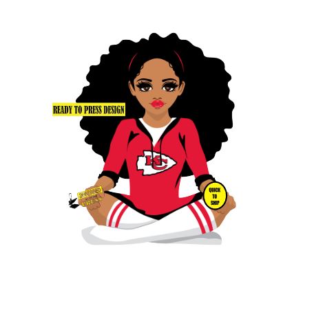 Chiefs Girl NFL | Ready to Press Sublimation Design | Sublimation Transfer | Obsessed With The Heat Press ™